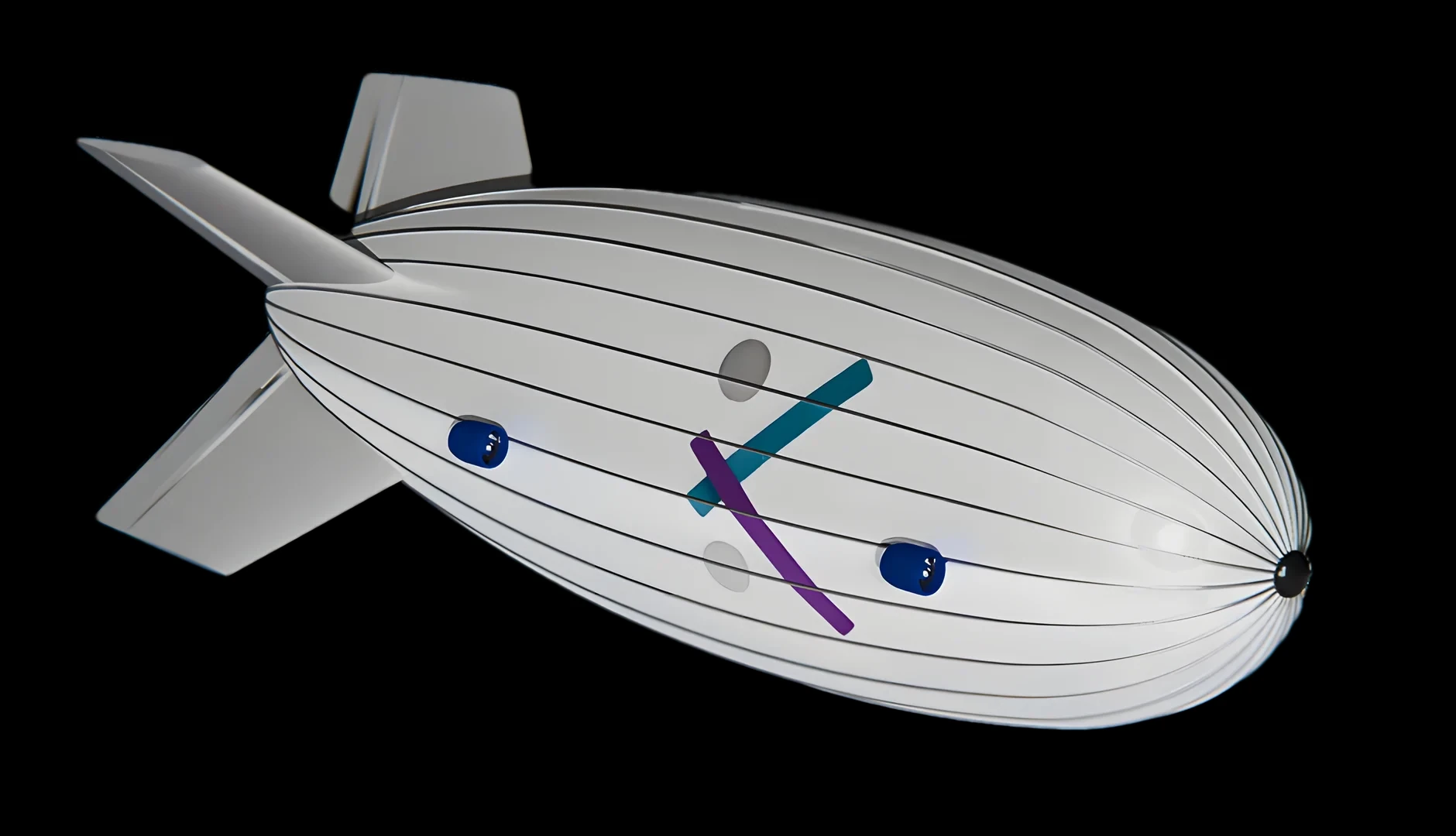 Render of the Kalam Labs stratospheric airship